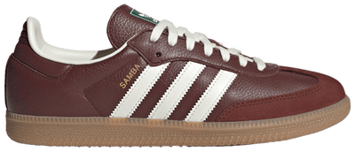 Adidas Originals Men's Samba OG Sneakers, Fox Brown / Off White / Gum, JR0892