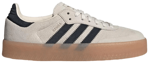 Adidas Originals Women's Samba OG Sneakers, Wonder White / Core Black / Gum, JR1437