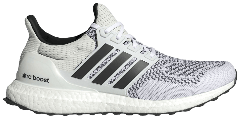 Adidas Men's Ultraboost 1.0 Sneakers, Regular White/Black/White, JR1987