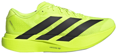Adidas Men's Adizero EVO SL Running Shoes, Lemon/Black, JR3416