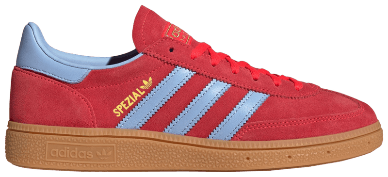 Adidas Originals Women's Handball Spezial Sneakers, Lucid Red / Glow Blue, JR3607