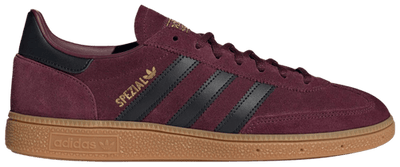 Adidas Originals Men's Handball Spezial Sneakers, Maroon / Core Black / Gold Metallic, JR3848