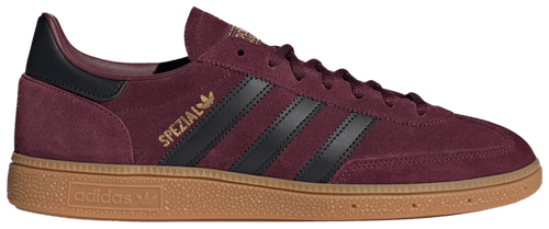 Adidas Originals Men's Handball Spezial Sneakers, Maroon / Core Black / Gold Metallic, JR3848