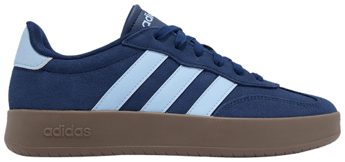 Adidas Men's Barreda Sneakers, Dark Blue / Glow Blue / Gum, JR5533