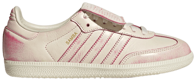 Adidas Originals Women's Samba LT Sneakers, Cream White / Cream White / Shock Pink, JR5998