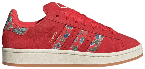 Zapatillas Adidas Originals Campus rojas de los años 2000 para mujer, JS1330