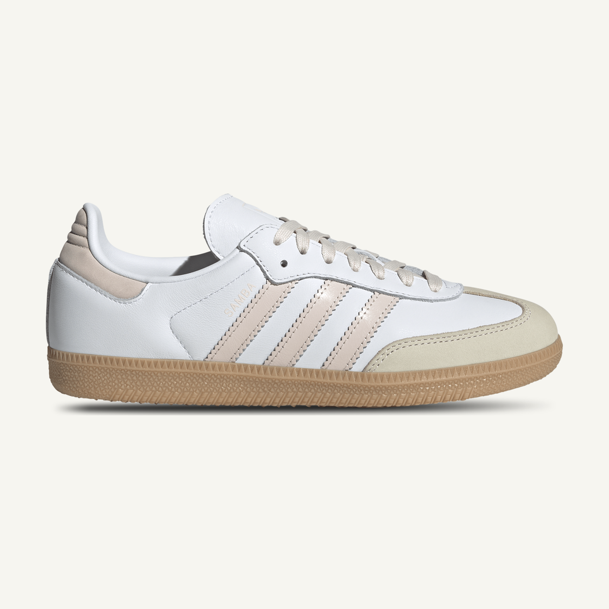Adidas Originals Women's White/Wonder Quartz Samba OG Sneakers, JS1351