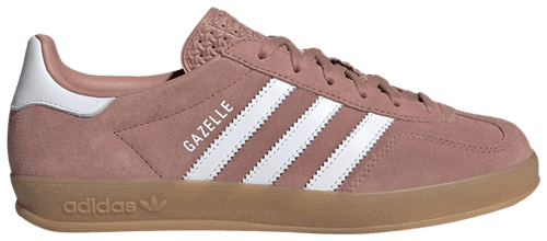Adidas Originals Women's Gazelle Indoor Sneakers, Warm Clay / Cloud White / Gum, JS1397