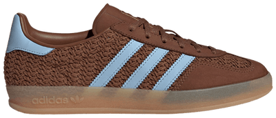 Adidas Originals Women's Gazelle Indoor Sneakers, Preloved Brown / Clear Sky / Gum, JS1417