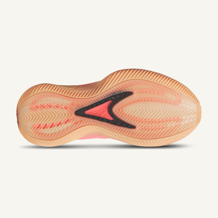 Adidas Kids Acid Orange Anthony Edwards 2 Sneakers, JS3515
