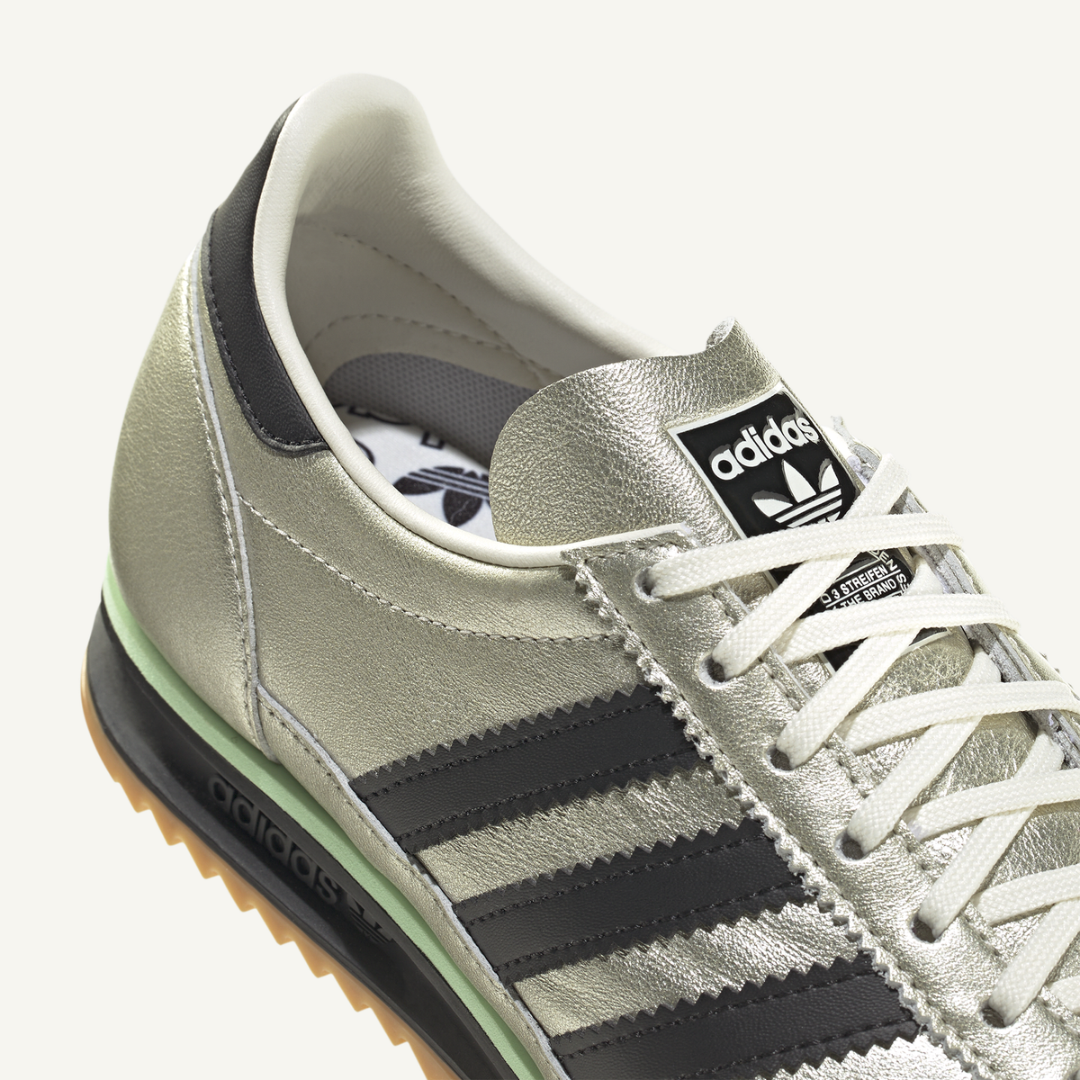 Adidas Originals Women's Off White/Black SL 72 OG Sneakers, JS3978
