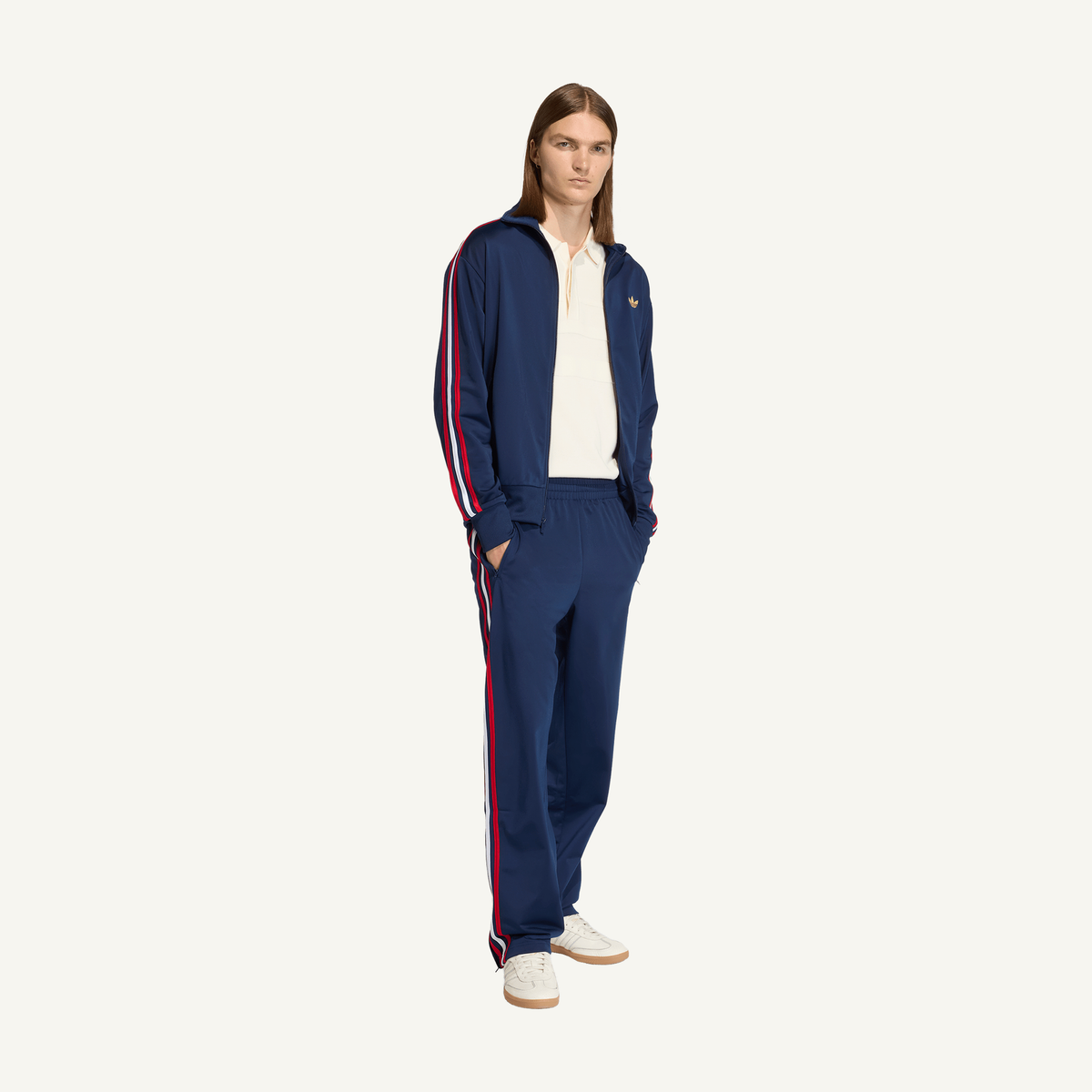Adidas Originals Men's Night Indigo Firebird Track Pants, KD3830