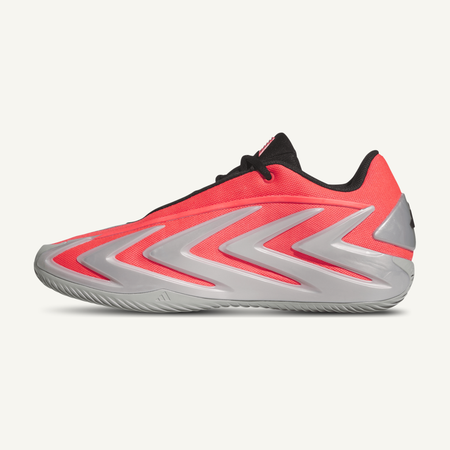 Adidas Men's Red/Silver Anthony Edwards 3 'Omen' Basketball Shoes, KJ3021