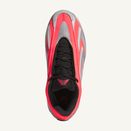 Adidas Men's Red/Silver Anthony Edwards 3 'Omen' Basketball Shoes, KJ3021