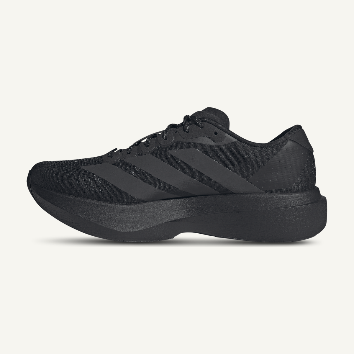 Adidas Men's Black/Carbon Adizero EVO SL Sneakers, KJ8336