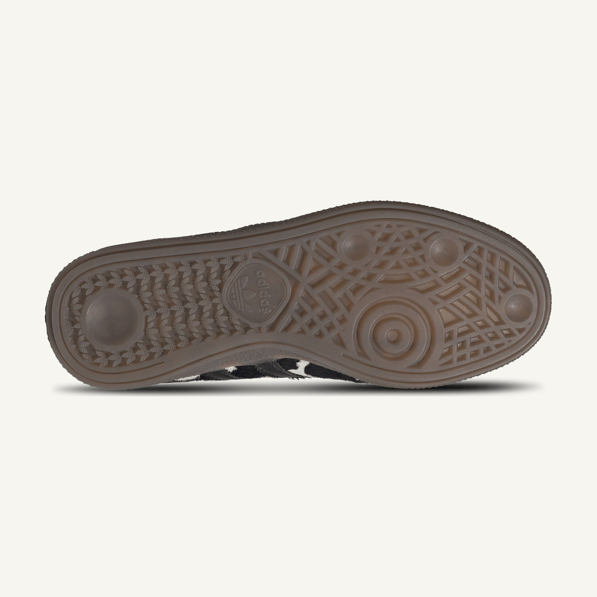 Adidas Originals Women's Black/White Cow Print Handball Spezial Loafer, KK0921