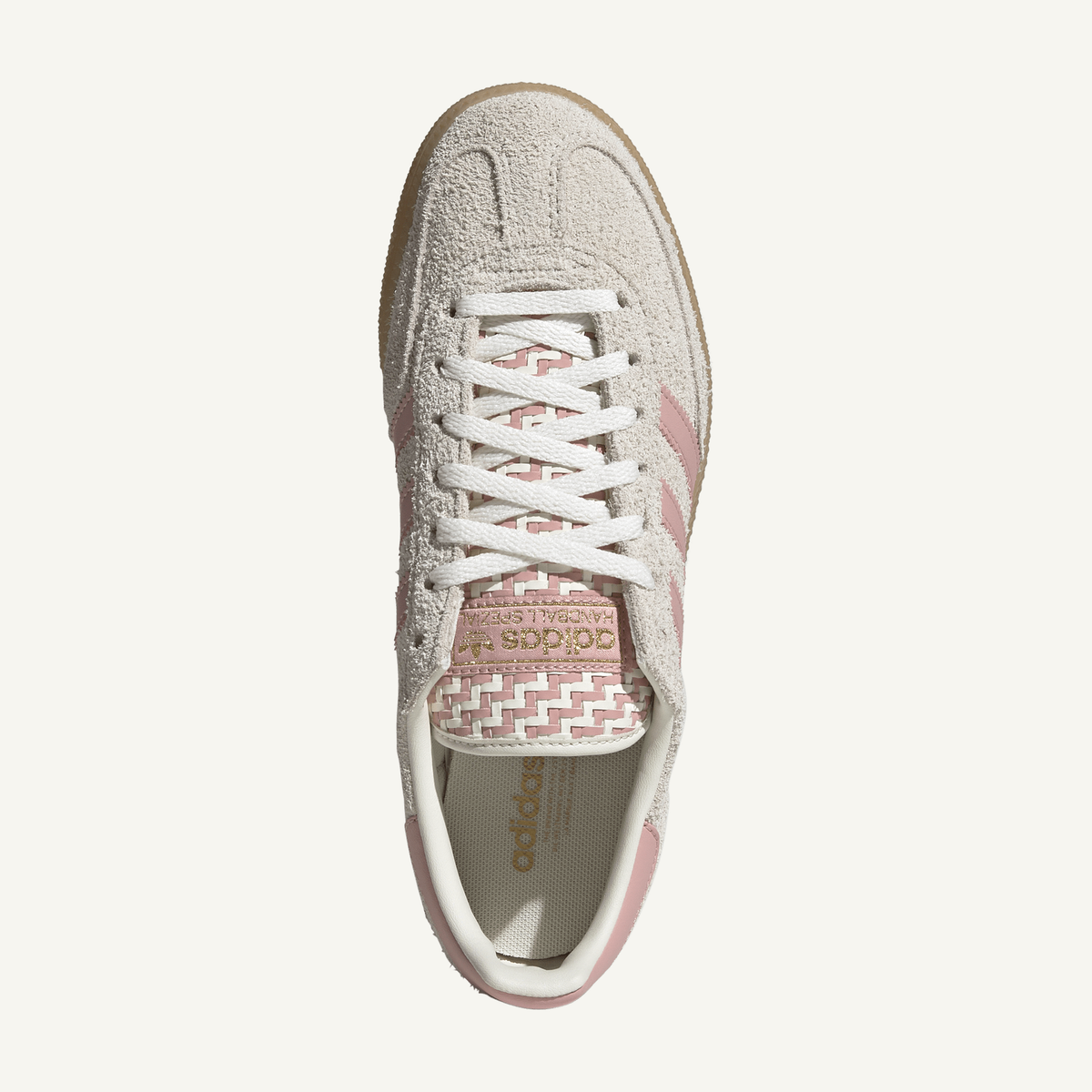 Adidas Originals Women's Off White/Wonder Mauve Handball Spezial Sneakers, KK0927