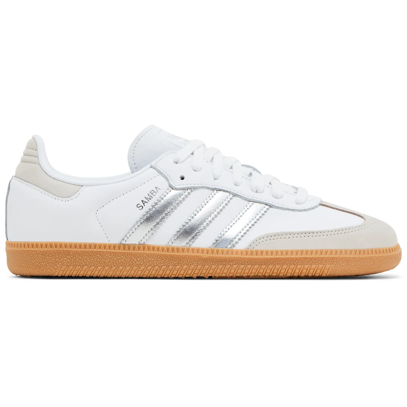 Adidas Originals Women's Silver Samba OG Sneakers, JI2725