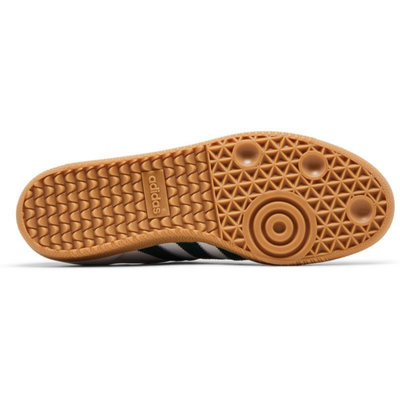 Adidas Originals Women's Samba OG Sneakers, Cloud White / Collegiate Green / Grey Two, JI2724