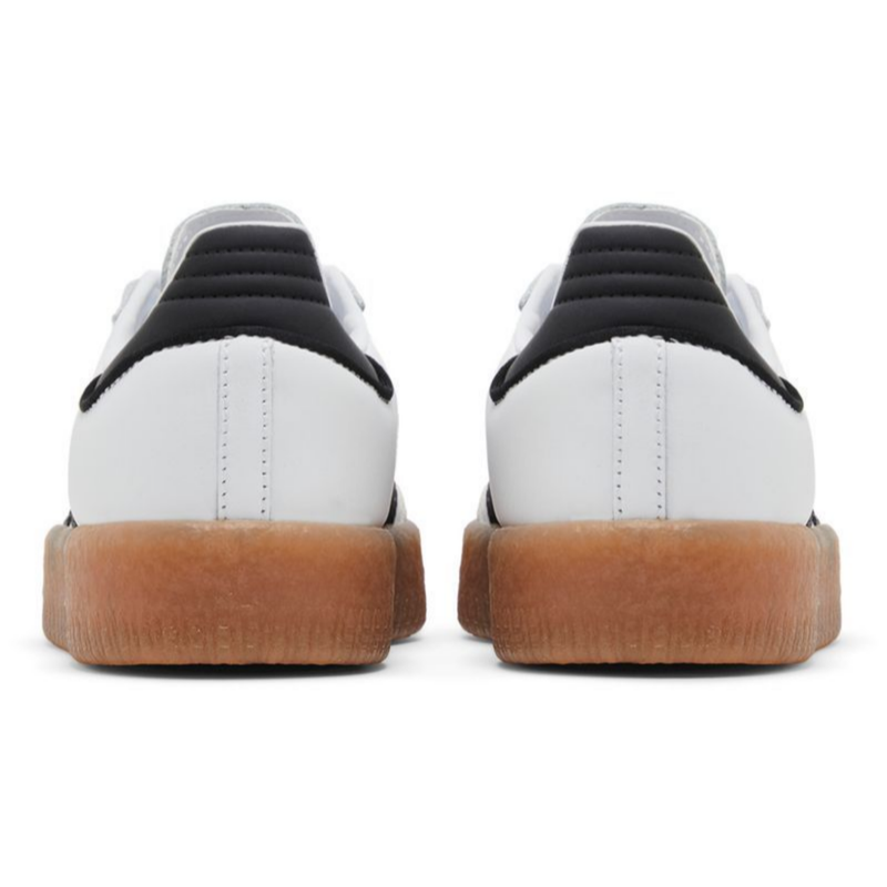 Adidas Originals Women's Sambae Sneakers, White / Black / Gold, JI1349