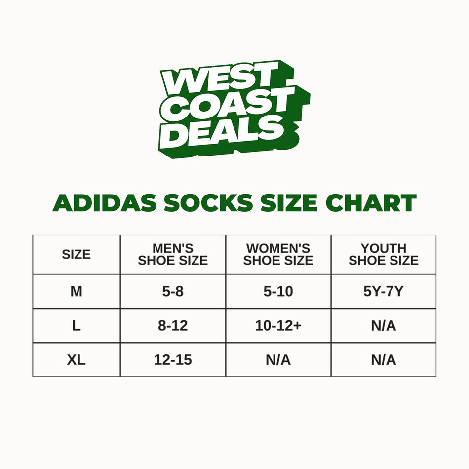 Adidas Womens White/Silver Performance Ruffle 3-Pack Quarter Socks, KL0310