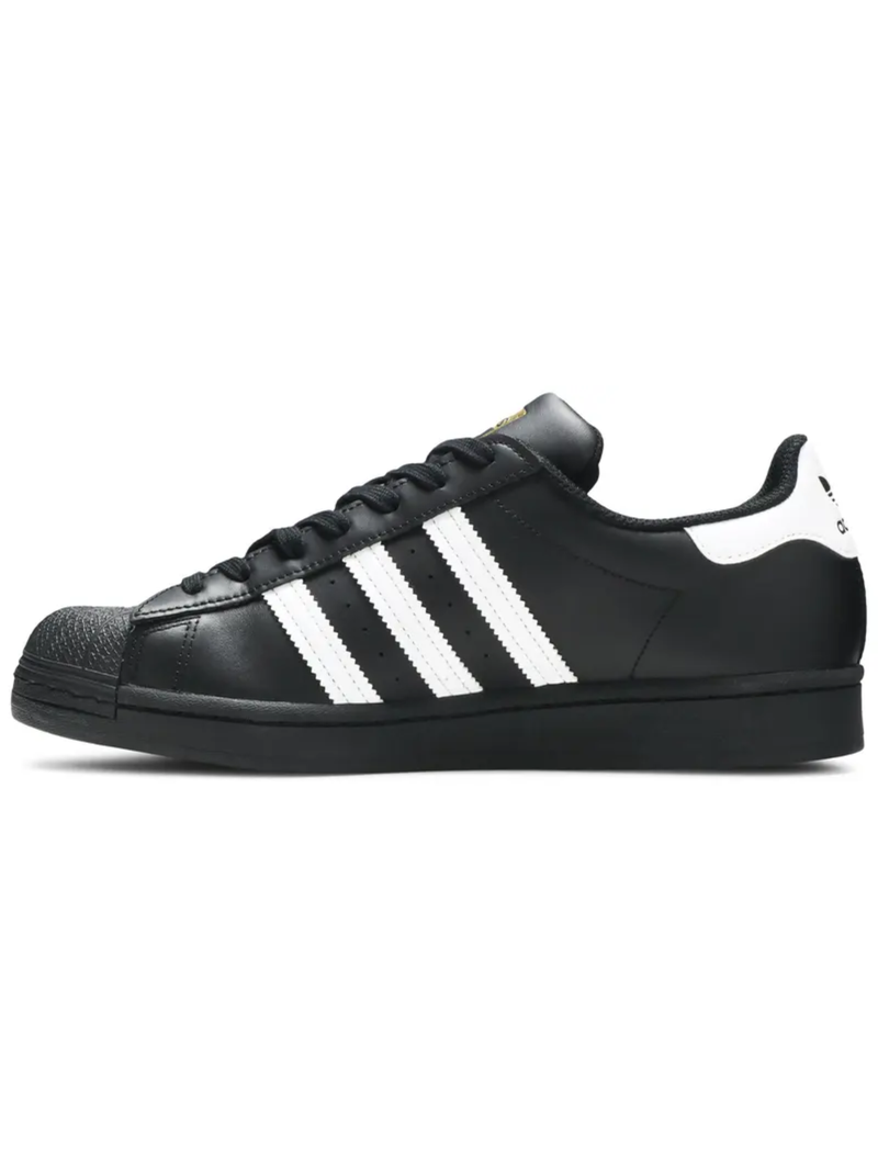Adidas Originals Men's Superstar Sneakers, Black/White, EG4959