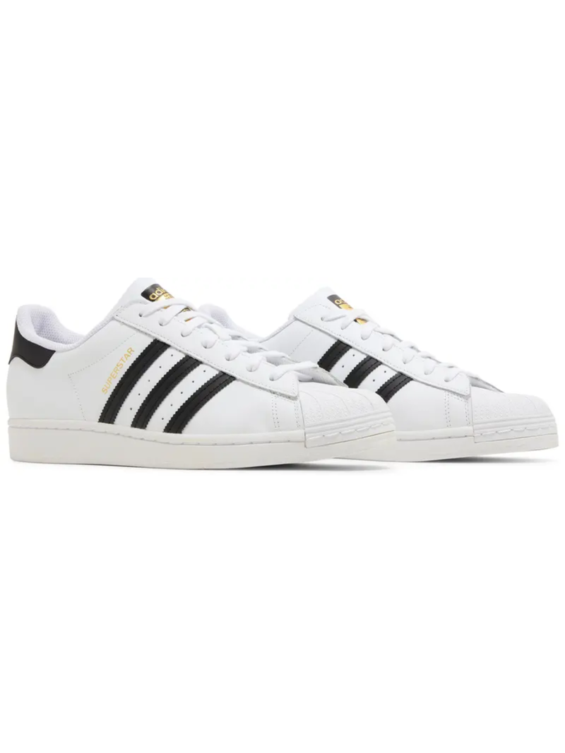 Adidas Originals Men's Superstar Sneakers, White/Black, EG4958