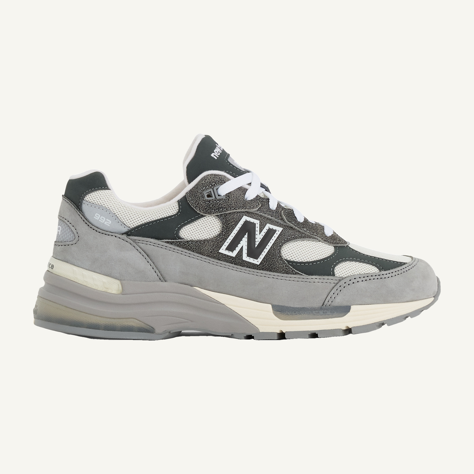 New Balance Men's Grey 992 Made in USA 'Shadow Grey' Sneakers, U9927WX
