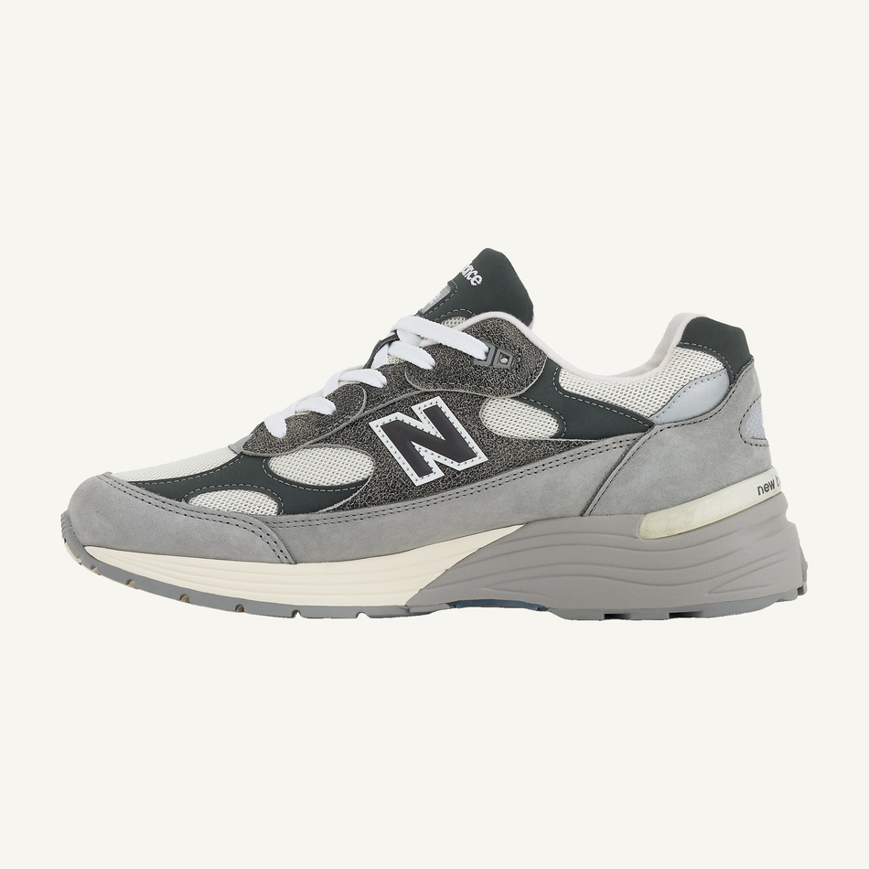 New Balance Men's Grey 992 Made in USA 'Shadow Grey' Sneakers, U9927WX