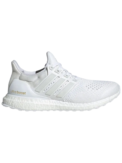 Adidas Men's Ultraboost 1.0 Triple White Sneakers, JR6882