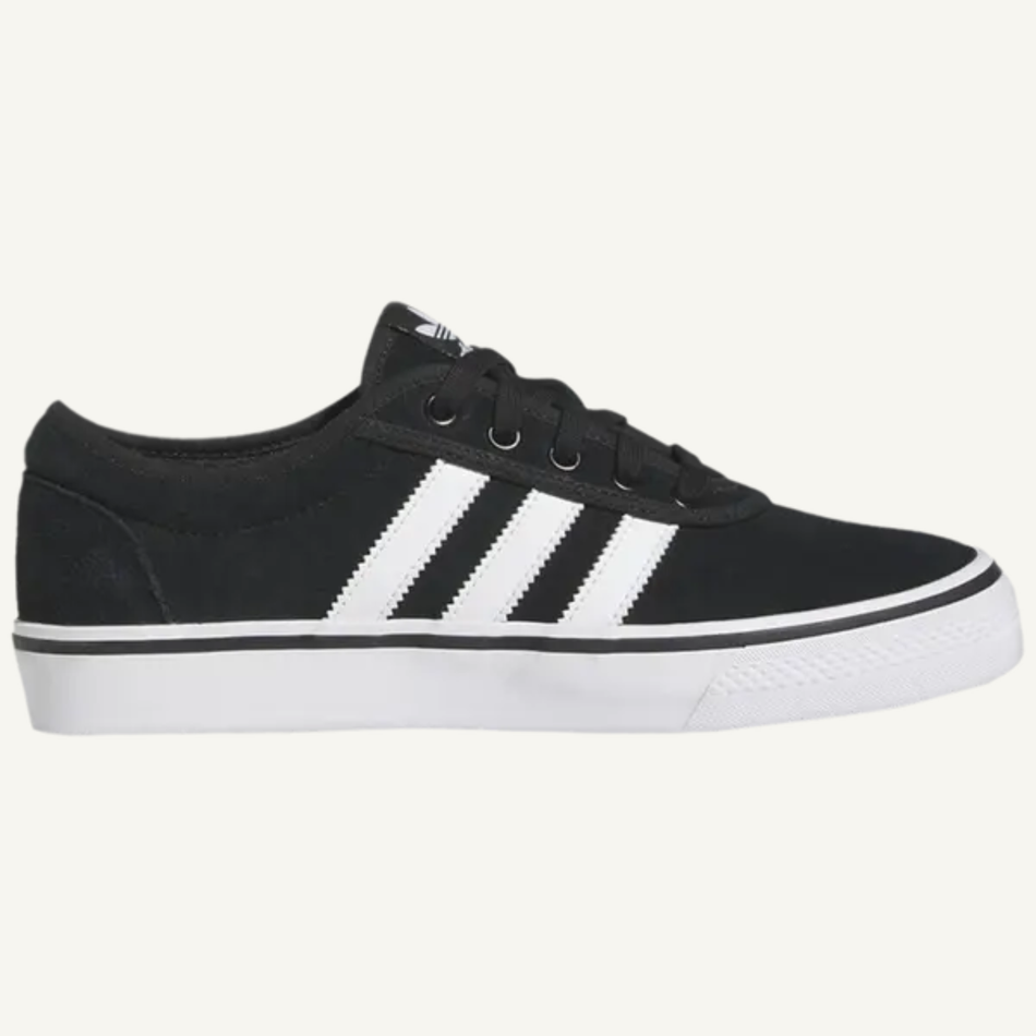 Adidas Men's Black/White Adi Ease Sneakers, HQ6432