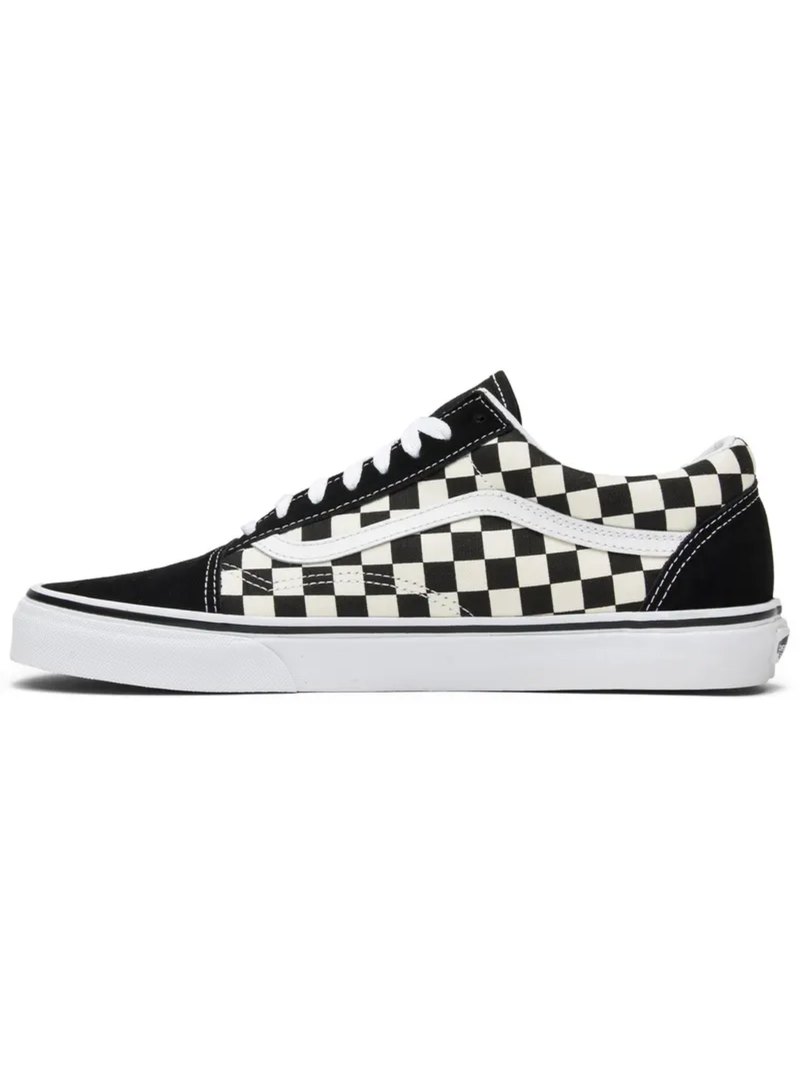 Zapatillas Vans Old Skool para hombre, diseño de cuadros en negro y blanco, VN0A38G1P0S