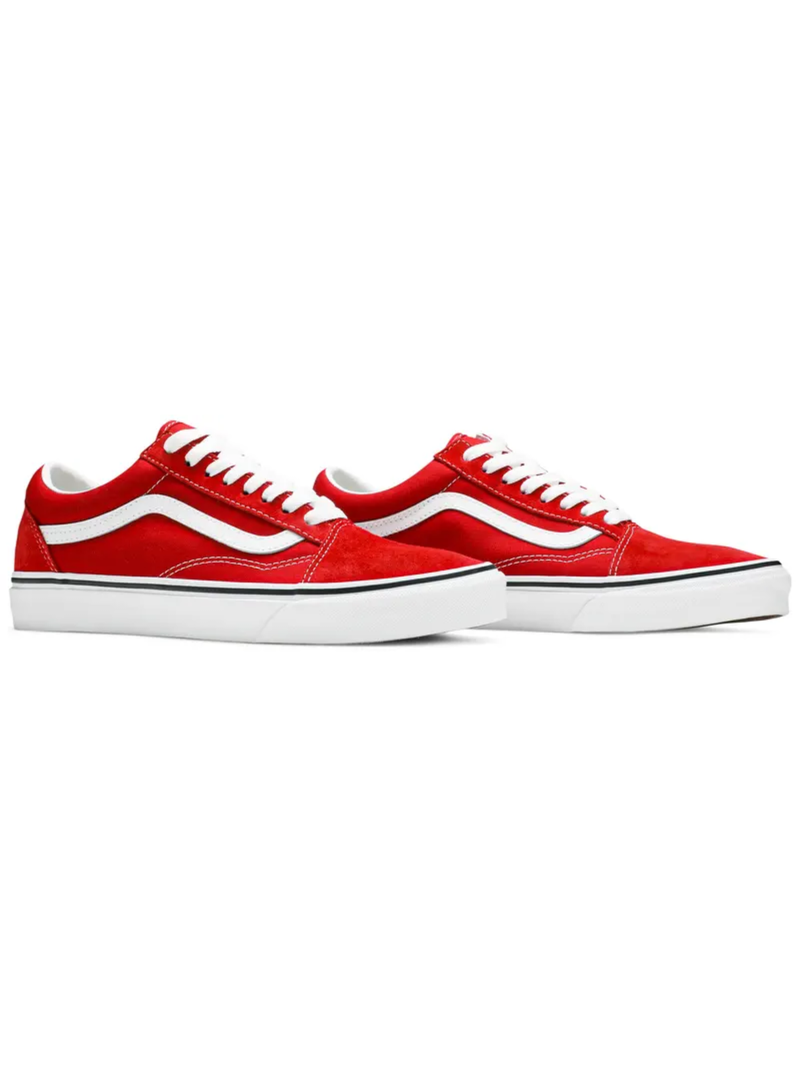 Vans Men's Old Skool Sneakers, Red / White, VN0A4BV5JV6