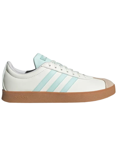 Adidas Women's VL Sneakers, Core White / Halo Blue / Gum, JI1767