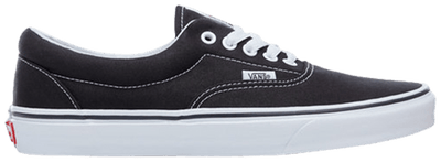Vans Men's Era Black Classics Shoes, Black, VN000EWZBLK