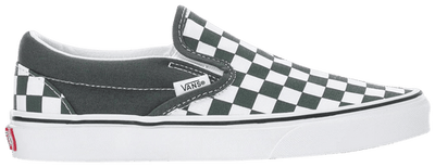 Vans Men's Classic Slip‑On Canvas Sneakers, Thyme, VN0A33TB9HO