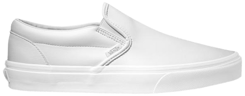 Vans Men's Classic Slip‑On Canvas Sneakers, True White, VN0A38F7ODJ