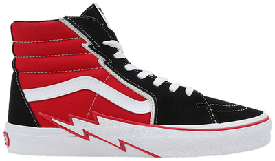 Vans Men's High Bolt Sneakers, Black / Red, VN0A5JIV458