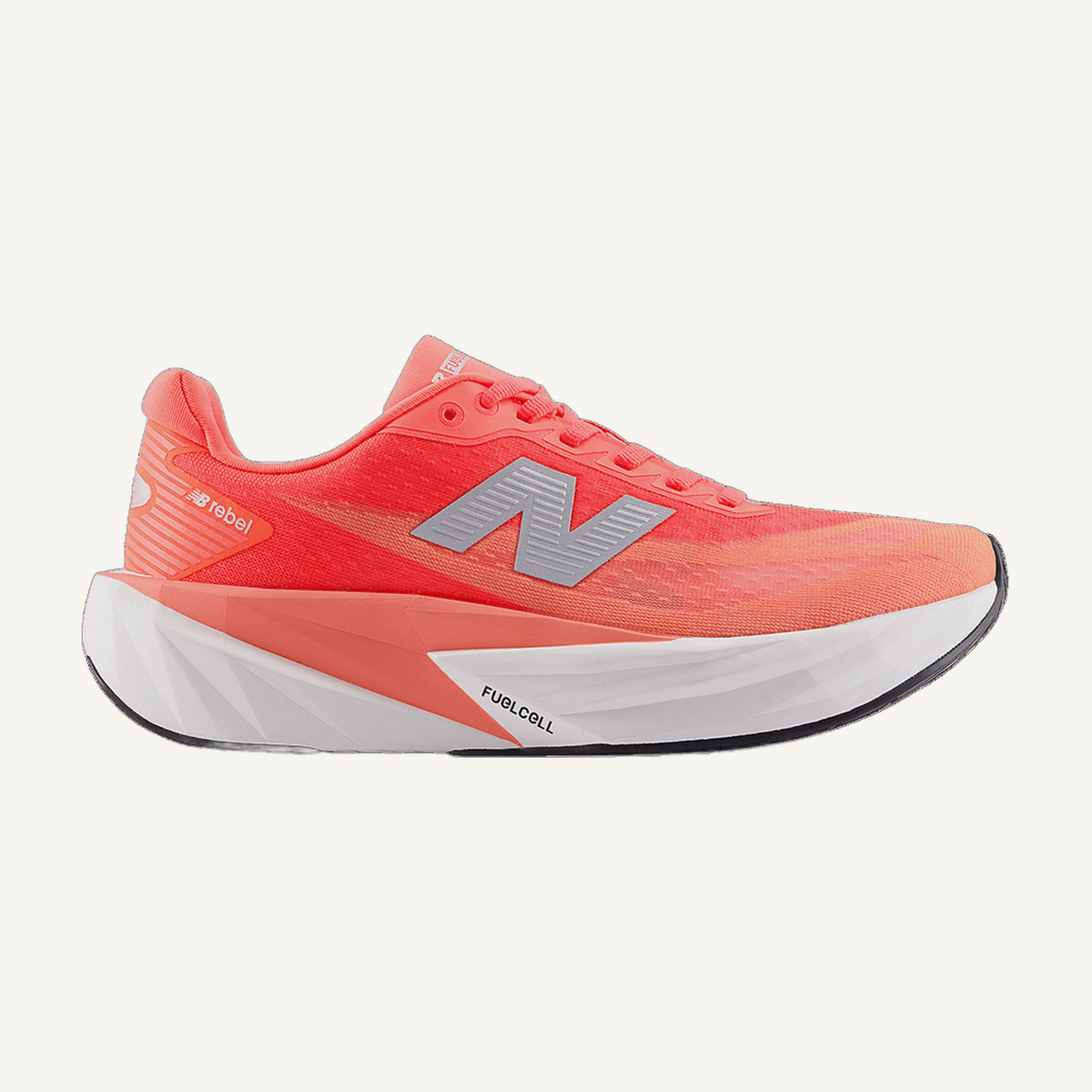 New Balance Women's Urgent Red FuelCell Rebel v5 Running Shoes, WFCXL5A