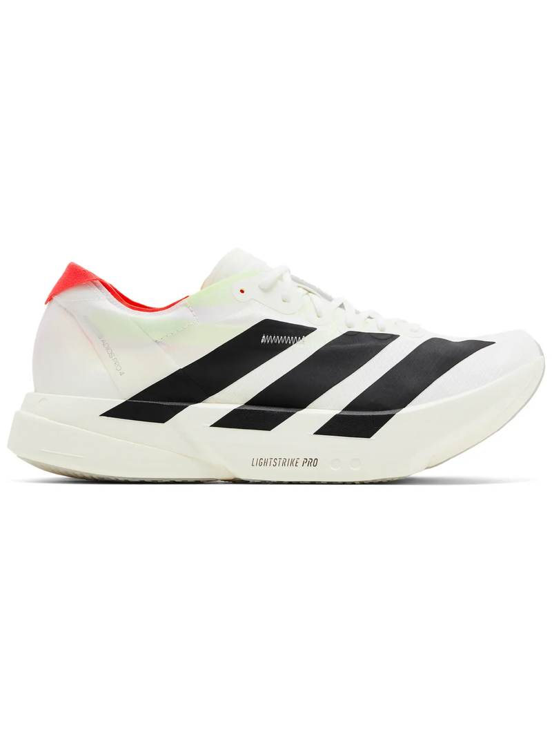 Adidas Men's White Adizero Adios Pro 4 M Sneakers, JR1094