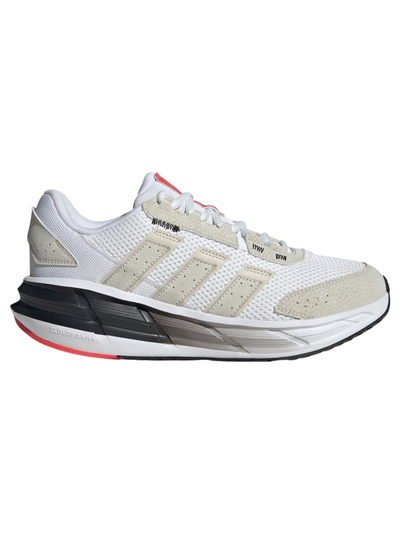 Adidas Men's Astrastar Lifestyle Running-Inspired Running Shoes, Cloud White / Alumina / Off White, JQ4479