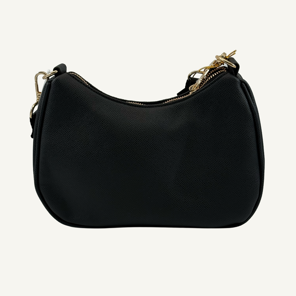Bebe Women's Black Thea Crossbody Bag with Wallet, E02-5305