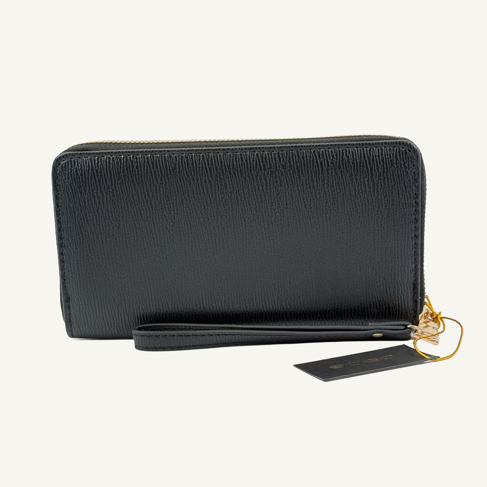 Bebe Women's Black Gianna Wristlet Wallet, E10-3779
