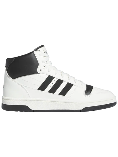 Adidas Women's Break Start Mid Sneakers, Cloud White / Core Black / Cloud White, IH7880