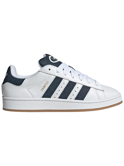 Adidas Originals Men's Campus 00's Sneakers, White Night Indigo Denim, JQ7439