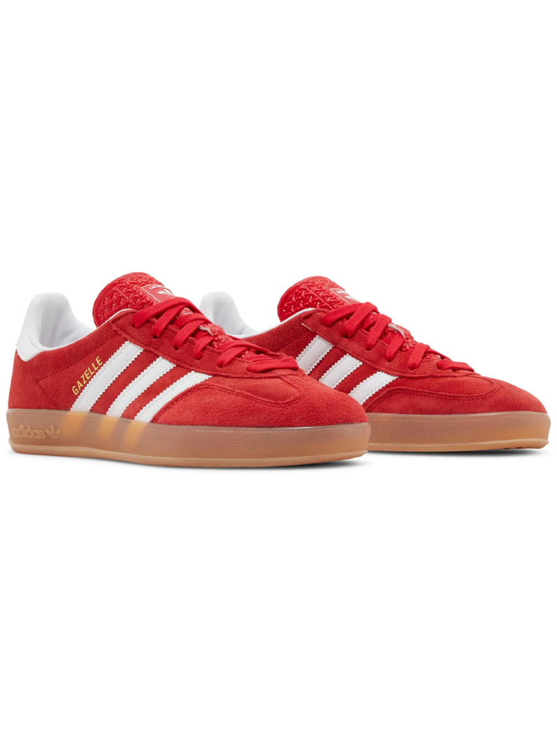 Adidas Originals Men's Red Gazelle Indoor Sneakers, JI2063