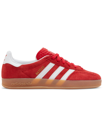 Adidas Originals Men's Red Gazelle Indoor Sneakers, JI2063