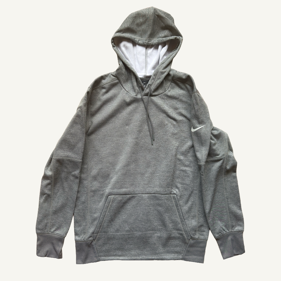 Nike Men's Grey Dri-FIT Pullover Hoodie, NPAQ-06G