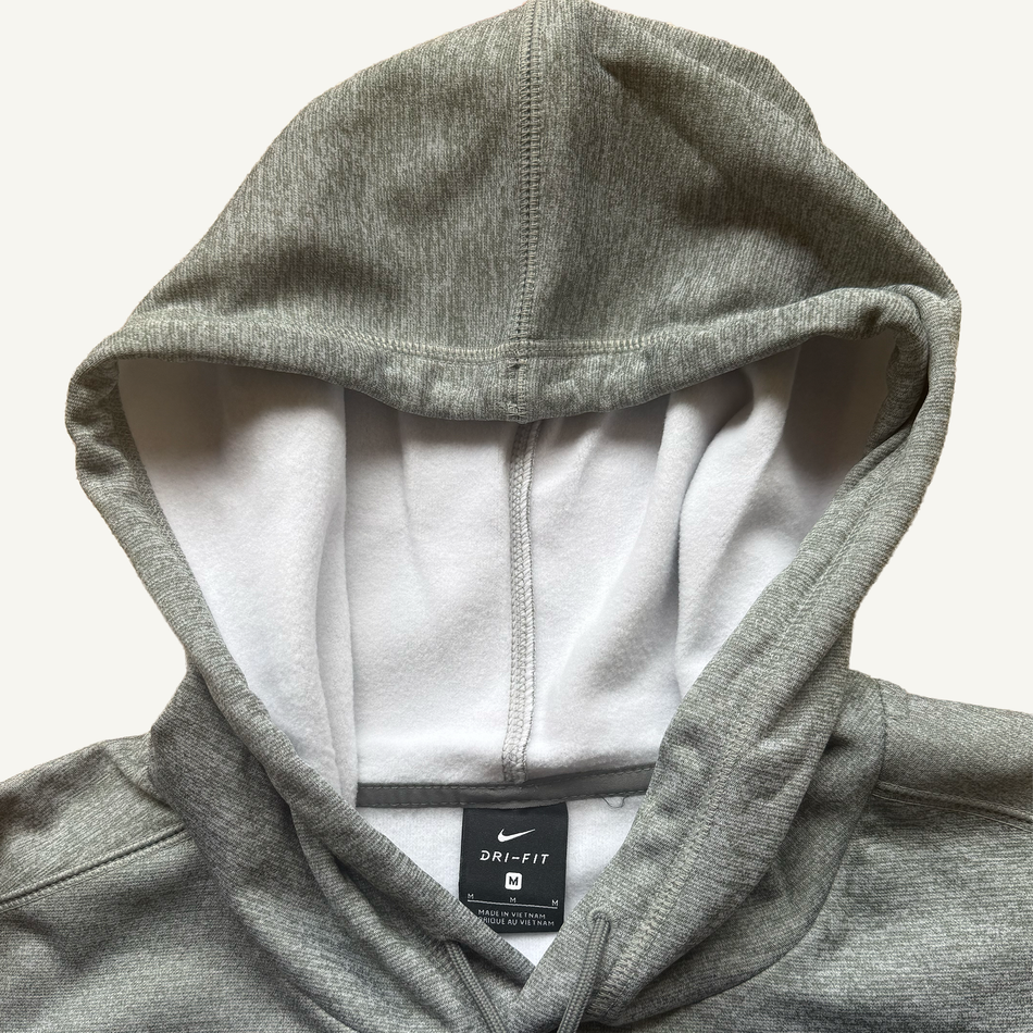Nike Men's Grey Dri-FIT Pullover Hoodie, NPAQ-06G