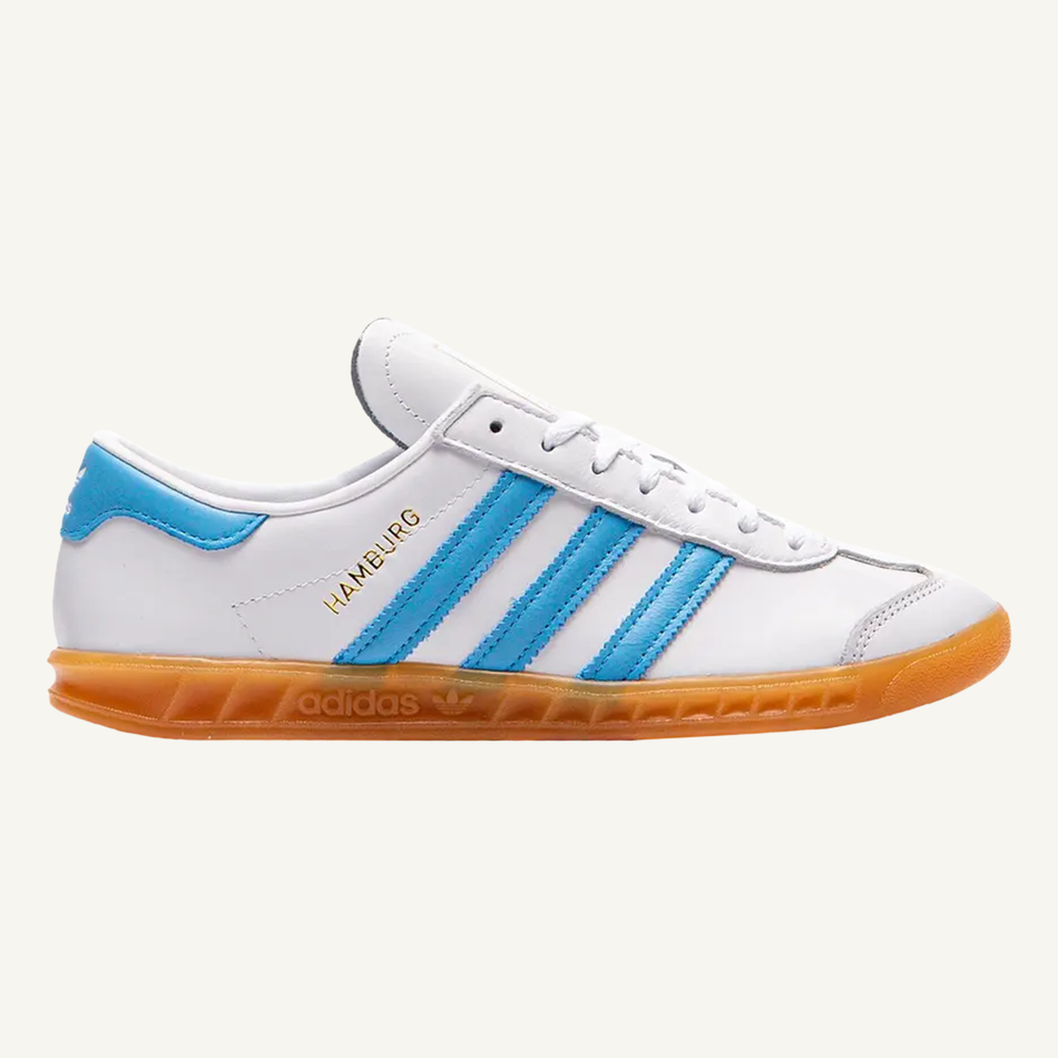 Zapatillas Adidas Originals Hamburg para mujer, FTWWHT / SKYRUS / GUM2, JI2625